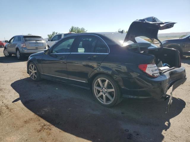 WDDGF4HB3EA958468 - 2014 MERCEDES-BENZ C 250 BLACK photo 2