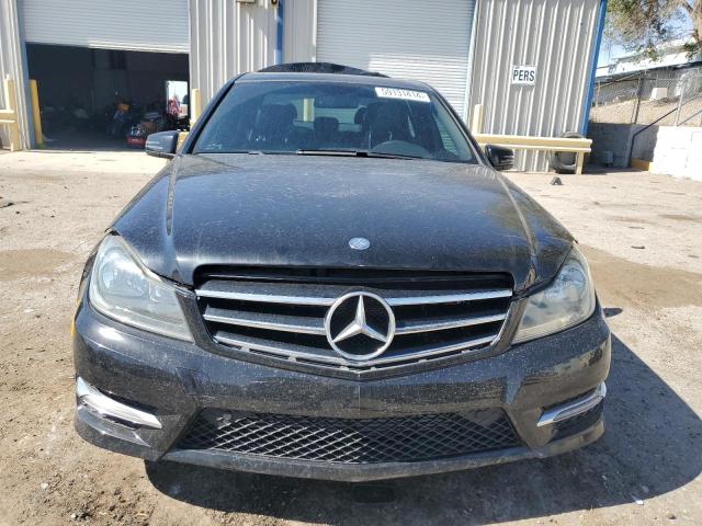 WDDGF4HB3EA958468 - 2014 MERCEDES-BENZ C 250 BLACK photo 5