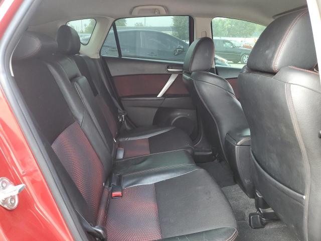 JM1BL1K37B1394655 - 2011 MAZDA SPEED 3 RED photo 10