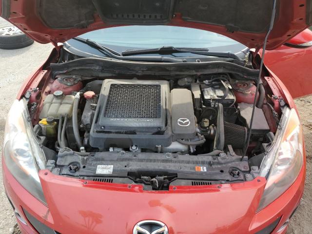 JM1BL1K37B1394655 - 2011 MAZDA SPEED 3 RED photo 11
