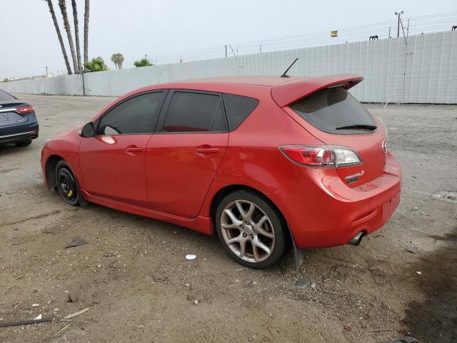 JM1BL1K37B1394655 - 2011 MAZDA SPEED 3 RED photo 2