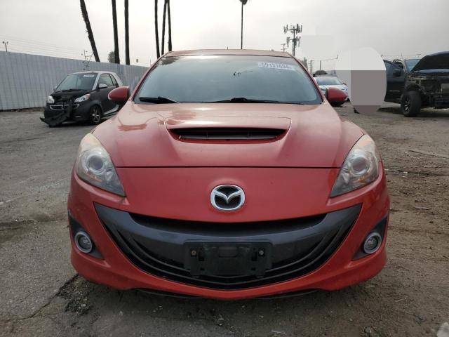 JM1BL1K37B1394655 - 2011 MAZDA SPEED 3 RED photo 5