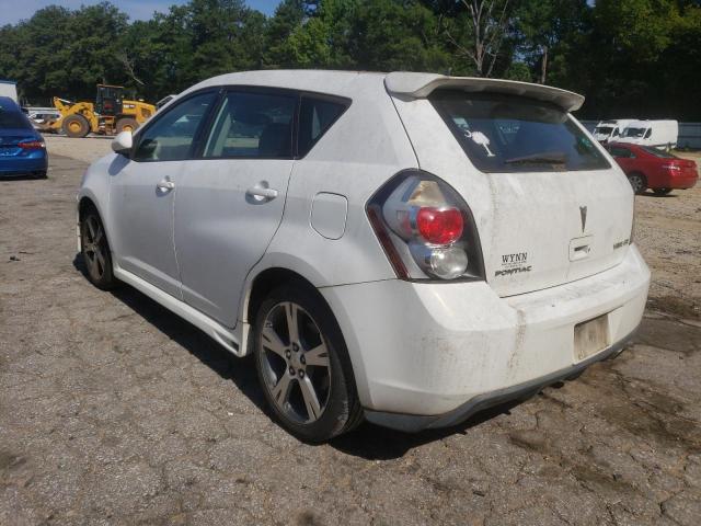 5Y2SR67099Z451413 - 2009 PONTIAC VIBE GT WHITE photo 2