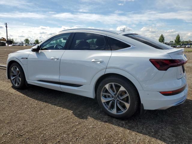 WA13AAGE1MB035992 - 2021 AUDI E-TRON SPORTBACK PRESTIGE WHITE photo 2