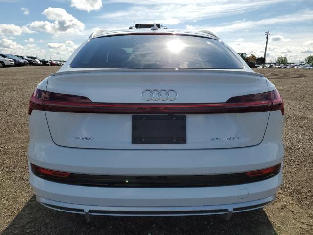 WA13AAGE1MB035992 - 2021 AUDI E-TRON SPORTBACK PRESTIGE WHITE photo 6