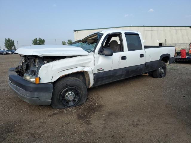 1GCHK33215F851031 - 2005 CHEVROLET SILVERADO2 K3500 WHITE photo 1