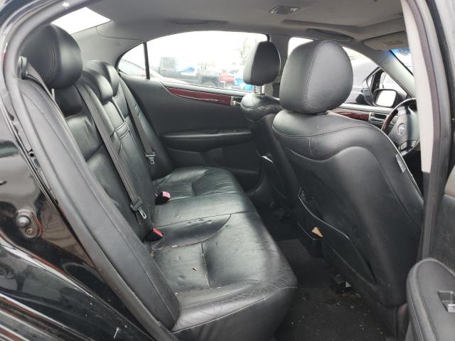 JTHBA30G955133062 - 2005 LEXUS ES 330 შავი ფოტო 10