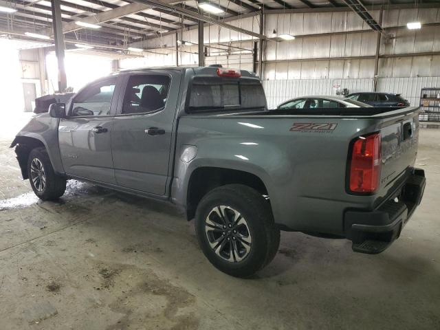 1GCGTDEN0N1241740 - 2022 CHEVROLET COLORADO Z71 GRAY photo 2
