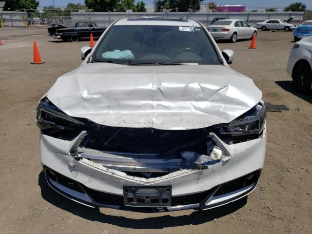 19UUB2F61KA000509 - 2019 ACURA TLX TECHNOLOGY WHITE photo 5