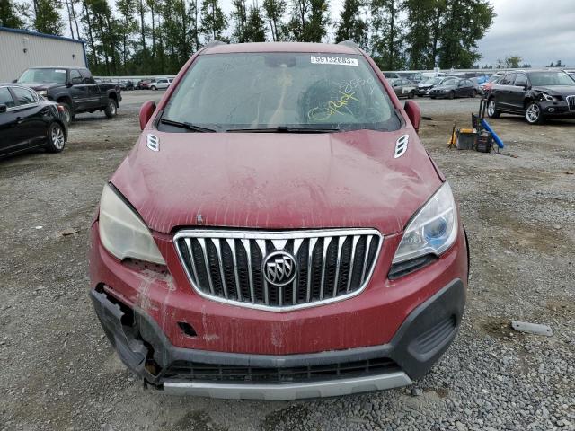 KL4CJESB0FB085550 - 2015 BUICK ENCORE RED photo 5