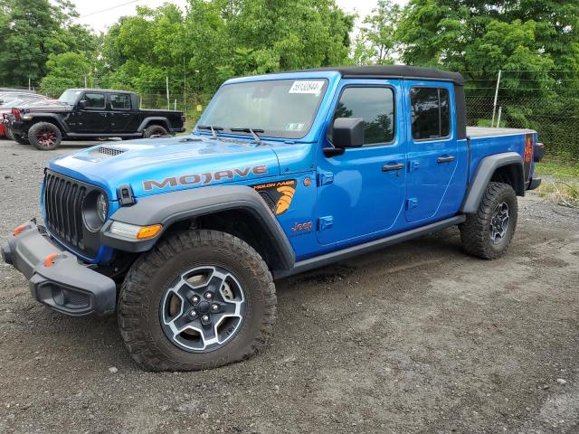 1C6JJTEG8ML522458 - 2021 JEEP GLADIATOR MOJAVE BLUE photo 1