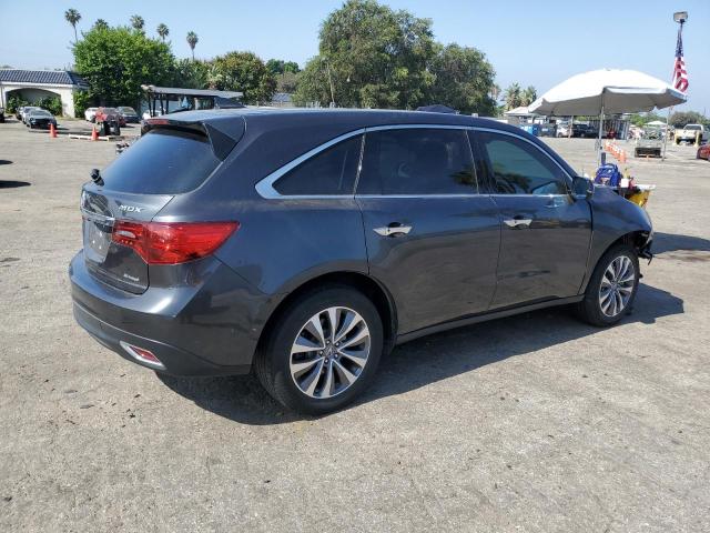 5FRYD4H48EB012037 - 2014 ACURA MDX TECHNOLOGY CHARCOAL photo 3