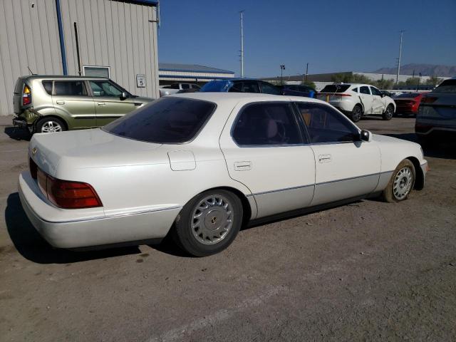 JT8UF11E0L0041179 - 1990 LEXUS LS 400 WHITE photo 3