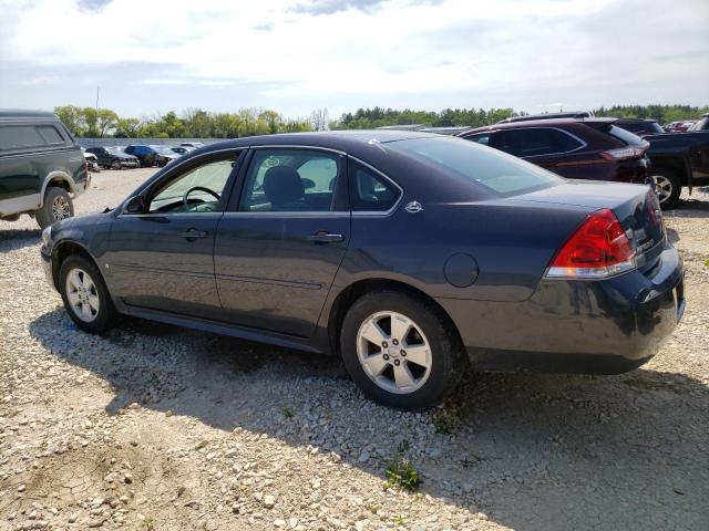 2G1WT57N191153061 - 2009 CHEVROLET IMPALA 1LT GRAY photo 2