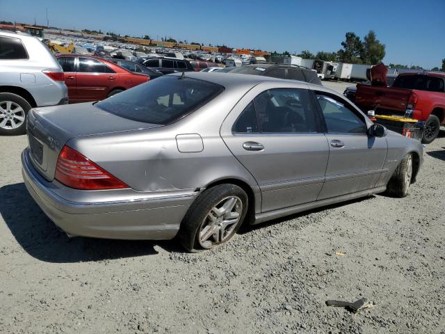 WDBNG74JX3A351816 - 2003 MERCEDES-BENZ S 55 AMG SILVER photo 3