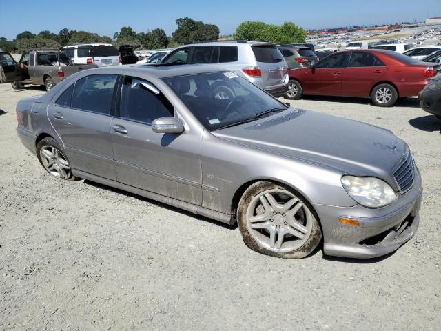 WDBNG74JX3A351816 - 2003 MERCEDES-BENZ S 55 AMG SILVER photo 4