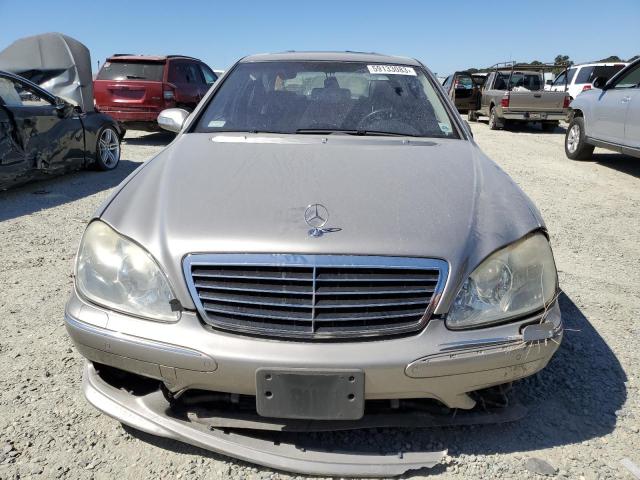 WDBNG74JX3A351816 - 2003 MERCEDES-BENZ S 55 AMG SILVER photo 5