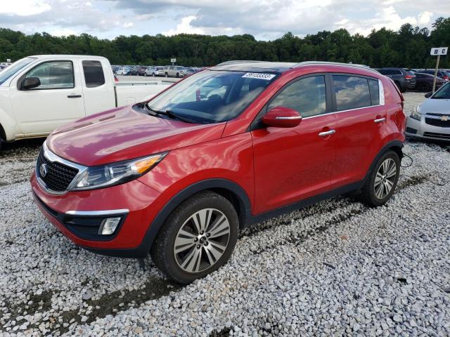 KNDPC3AC4E7569982 - 2014 KIA SPORTAGE EX RED photo 1