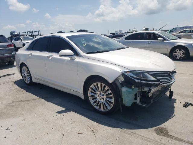 3LN6L2G97ER828793 - 2014 LINCOLN MKZ WHITE photo 4