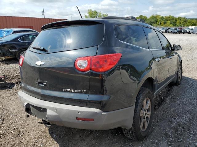 1GNKRJED4CJ176653 - 2012 CHEVROLET TRAVERSE LT BLACK photo 4