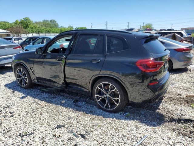 5YMTS0C02M9F24538 - 2021 BMW X3 M COMPETITION BLACK photo 2