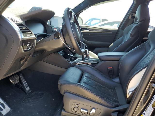 5YMTS0C02M9F24538 - 2021 BMW X3 M COMPETITION BLACK photo 7
