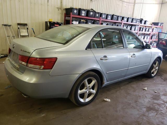 5NPEU46F06H076889 - 2006 HYUNDAI SONATA GLS BLUE photo 3