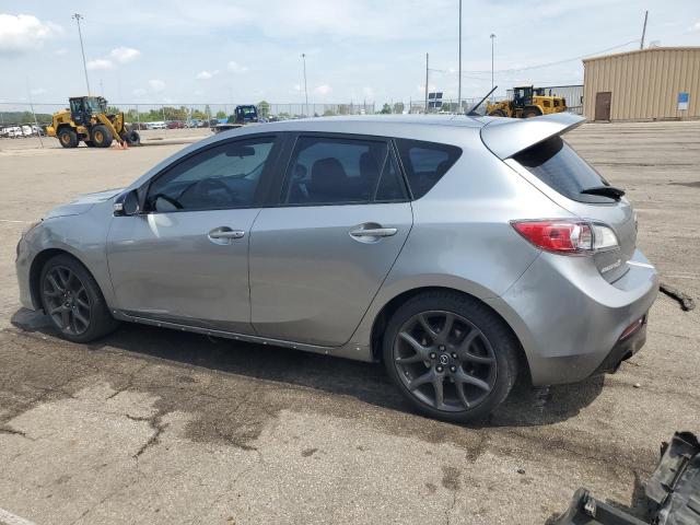 JM1BL1L43D1834669 - 2013 MAZDA SPEED 3 SILVER photo 2