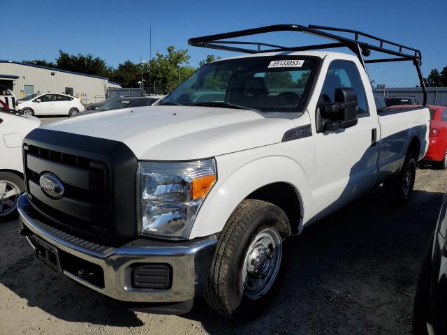 1FTBF2A66CEA98142 - 2012 FORD F250 SUPER DUTY WHITE photo 1