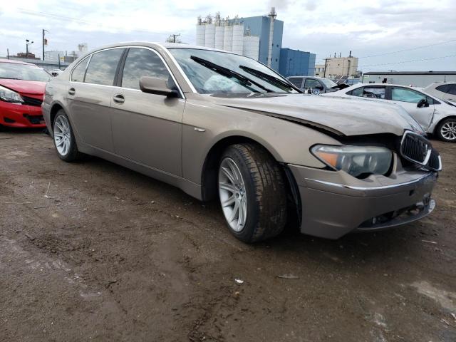 WBAGN63574DS53581 - 2004 BMW 745 LI GOLD photo 4