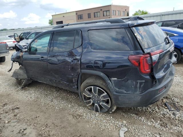 1GKKNRLS3MZ190247 - 2021 GMC ACADIA SLE BLUE photo 2