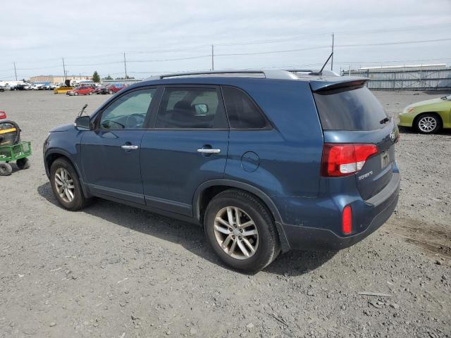 5XYKT4A67EG480307 - 2014 KIA SORENTO LX BLUE photo 2