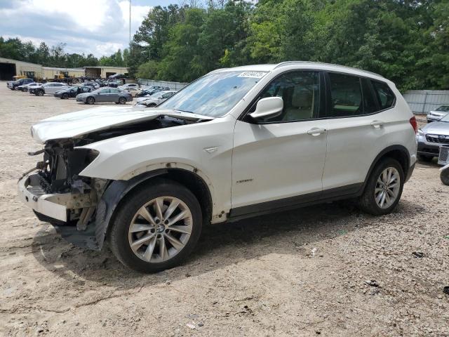 5UXWX9C57D0A30315 - 2013 BMW X3 XDRIVE28I WHITE photo 1