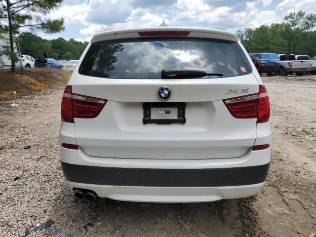 5UXWX9C57D0A30315 - 2013 BMW X3 XDRIVE28I WHITE photo 6