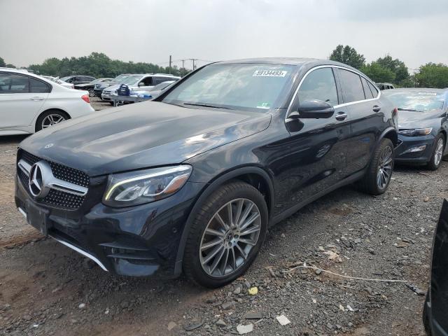 WDC0J4KBXJF385921 - 2018 MERCEDES-BENZ GLC COUPE 300 4MATIC BLACK photo 1