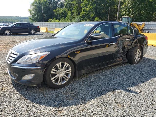 KMHGC4DD1DU251520 - 2013 HYUNDAI GENESIS 3.8L BLACK photo 1