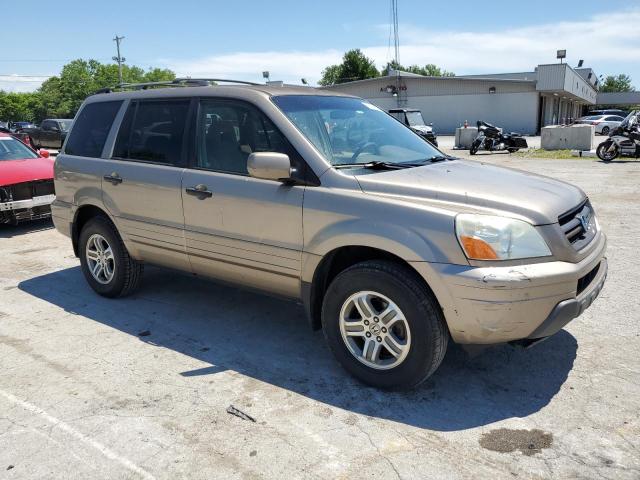 2HKYF18454H612069 - 2004 HONDA PILOT EX GOLD photo 4