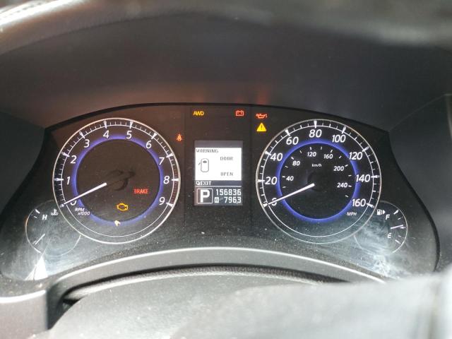 JN1AJ0HR1CM451474 - 2012 INFINITI EX35 BASE BLACK photo 9