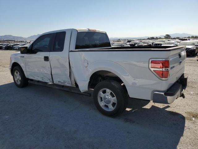 1FTEX1C80AFB70785 - 2010 FORD F150 SUPER CAB WHITE photo 2