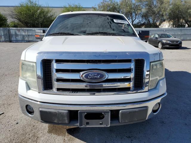 1FTEX1C80AFB70785 - 2010 FORD F150 SUPER CAB WHITE photo 5