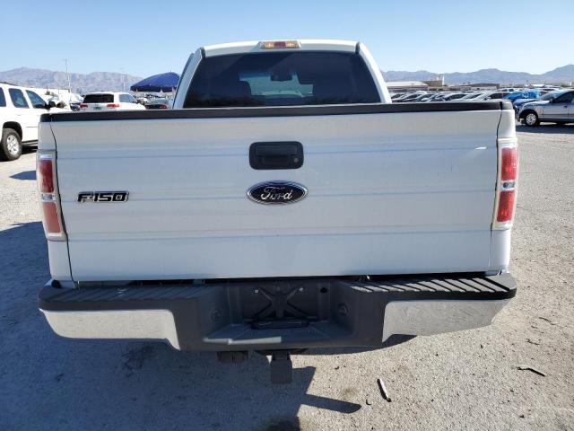 1FTEX1C80AFB70785 - 2010 FORD F150 SUPER CAB WHITE photo 6