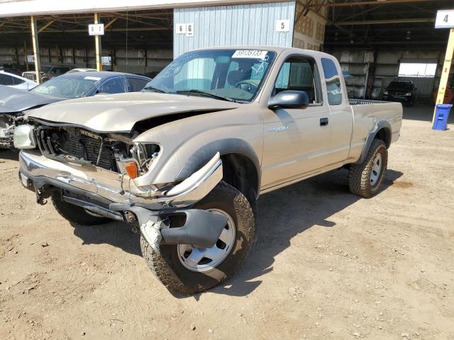 5TESN92N91Z871410 - 2001 TOYOTA TACOMA XTRACAB PRERUNNER თაფლისფერი ფოტო 1