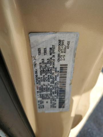 5TESN92N91Z871410 - 2001 TOYOTA TACOMA XTRACAB PRERUNNER თაფლისფერი ფოტო 12