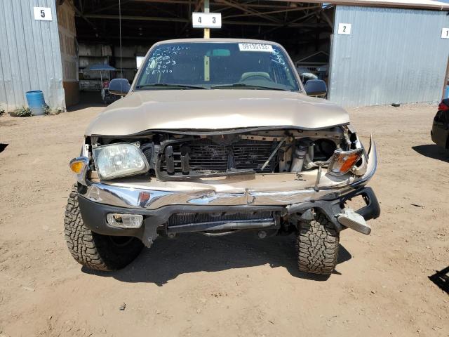 5TESN92N91Z871410 - 2001 TOYOTA TACOMA XTRACAB PRERUNNER თაფლისფერი ფოტო 5