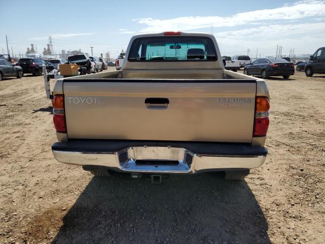 5TESN92N91Z871410 - 2001 TOYOTA TACOMA XTRACAB PRERUNNER თაფლისფერი ფოტო 6
