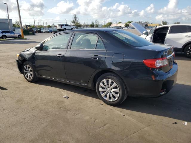 2T1BU4EEXDC117041 - 2013 TOYOTA COROLLA BASE Սև լուսանկար 2