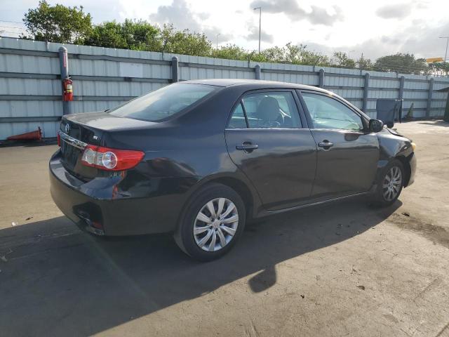 2T1BU4EEXDC117041 - 2013 TOYOTA COROLLA BASE Սև լուսանկար 3