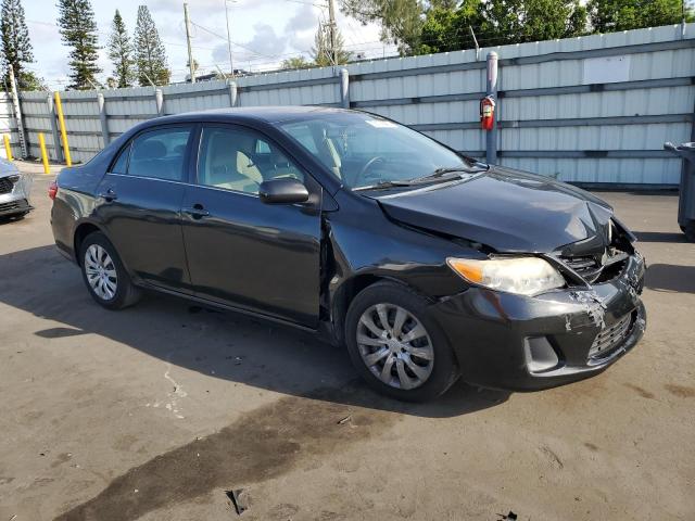 2T1BU4EEXDC117041 - 2013 TOYOTA COROLLA BASE Սև լուսանկար 4