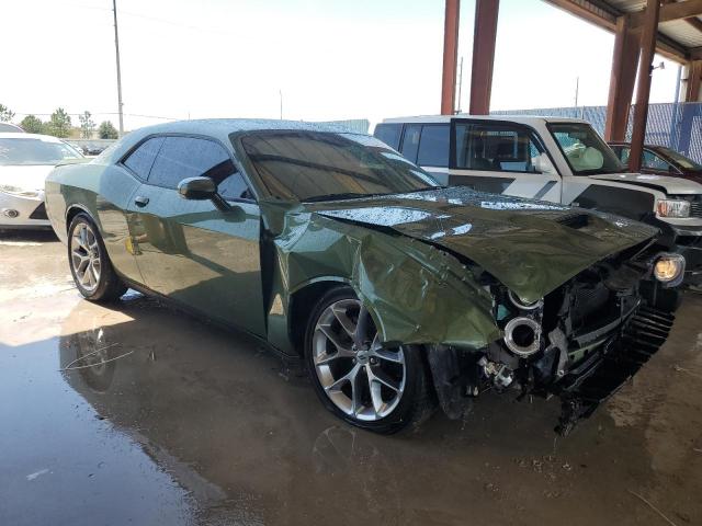 2C3CDZJG9MH651148 - 2021 DODGE CHALLENGER GT GREEN photo 4