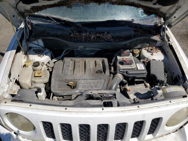 1C4NJRBB6CD667450 - 2012 JEEP PATRIOT SPORT WHITE photo 12